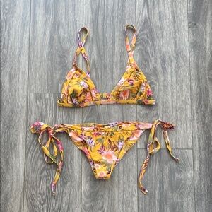 Beach Riot - Tropical Floral Bikini - Size L